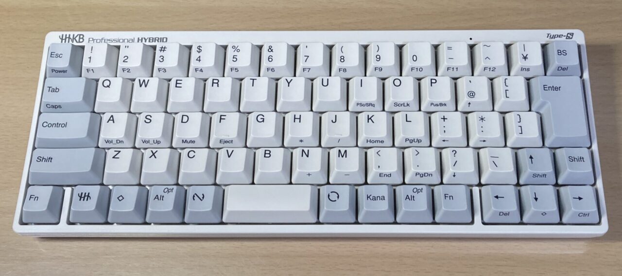 HHKB 日本語配列は英語配列ほど特殊な配列ではない