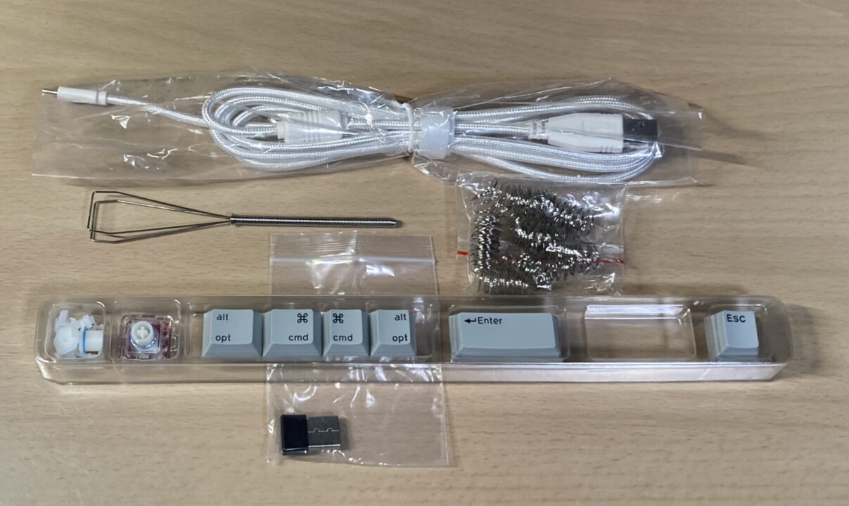 NiZ Mini84 Proの付属品