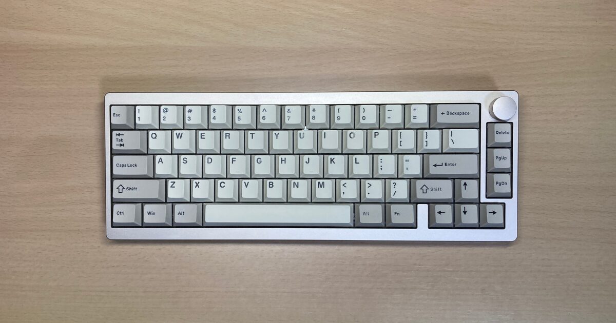 EPOMAKER P65 QMK/VIA対応メカニカルキーボードレビュー