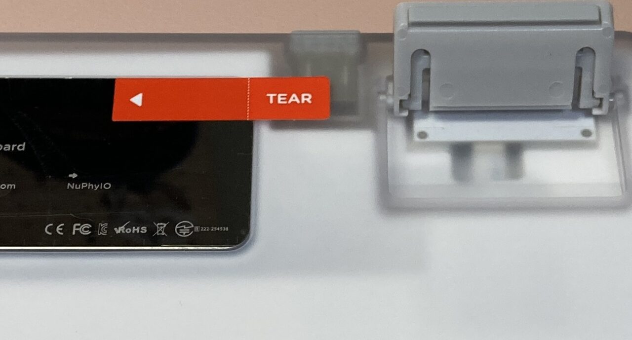 NuPhy Air75 V3の技適マーク