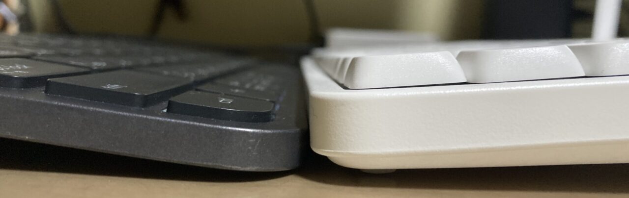 Lofree Flow Lite 84とMX Keys miniの比較