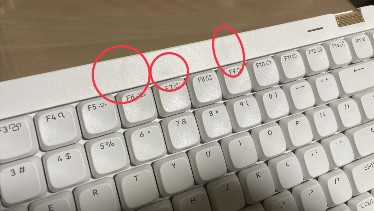 Lofree Flow Liteレビュー。残念な見た目。