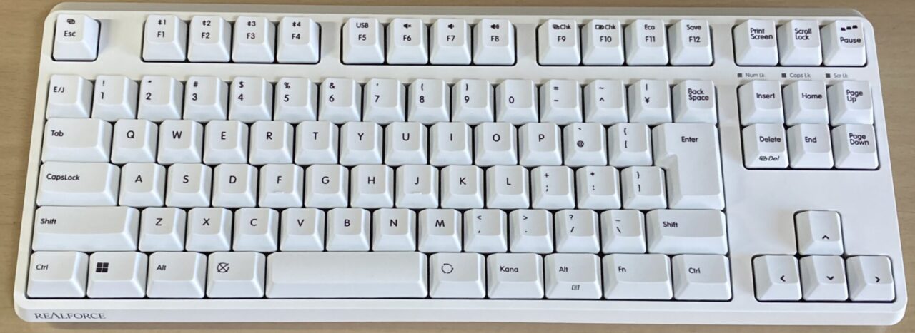 REALFORCE R4 日本語配列 変荷重モデルのレビュー