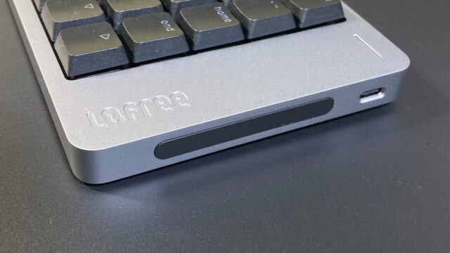 Lofree Flow2の右側面