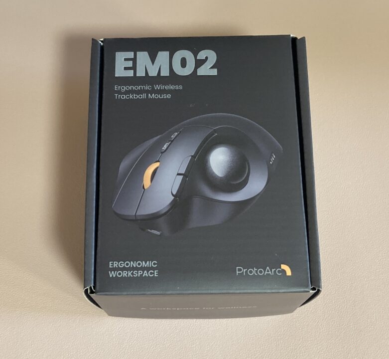 ProtoArc EM02 トラックボールマウスのレビュー