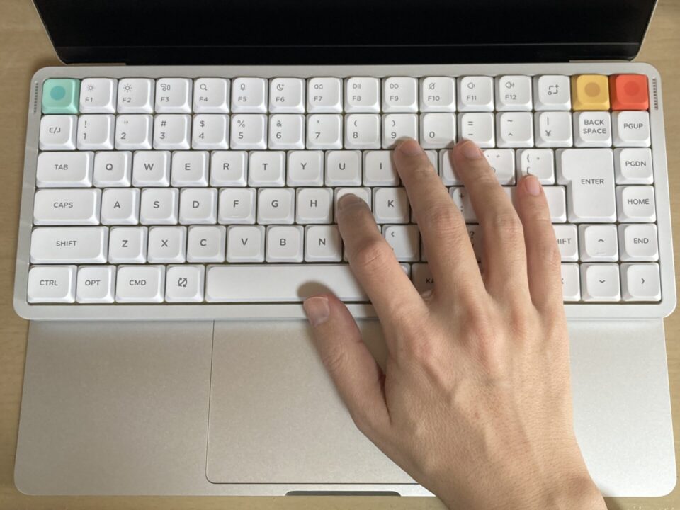 NuPhy Air75 V3で尊師スタイルが使いにくい