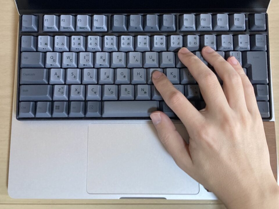 NuPhy Air75 V3で尊師スタイルが使いにくい