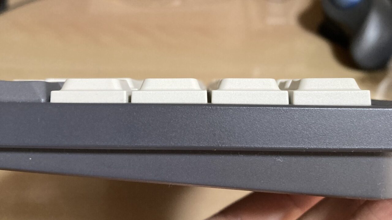 Node75の打鍵ミスを減らすLAKキーキャップ