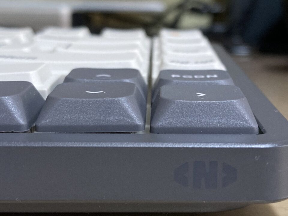 Node75の打鍵ミスを減らすLAKキーキャップ