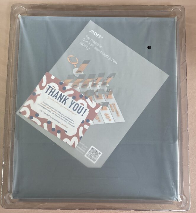 スタンディングデスクに憧れて買ったMOFT Zをレビュー