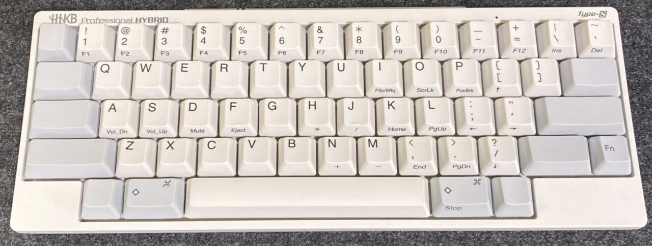HHKB Professional HYBRID Type-S 英語配列長期使用レビュー