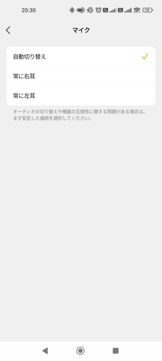 EarFun Air Pro 4レビュー EarFun Audio設定