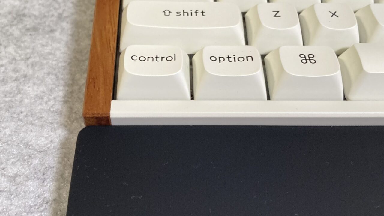 Keychron K2 HEレビュー純正シリコンパームレスト