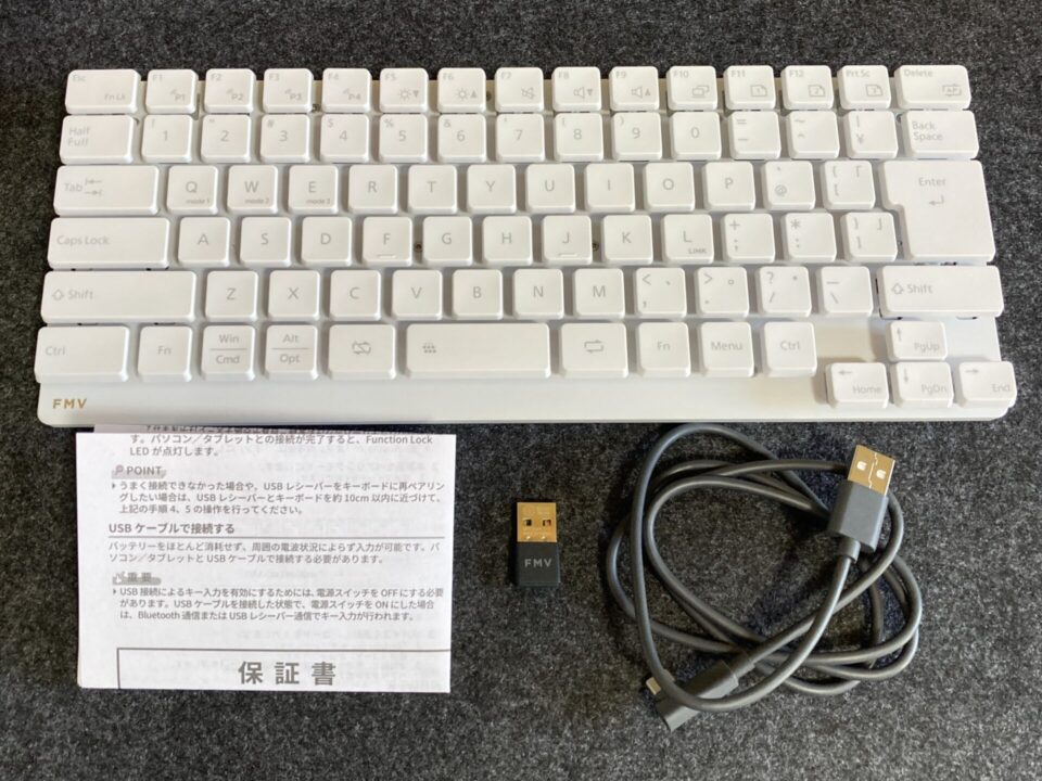 FMV Keyboard Xファーストインプレッション